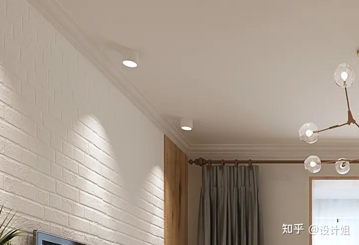 客廳不吊頂，怎么裝修好看？