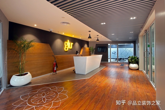 如何設計形象墻的布局，辦公室設計類別
