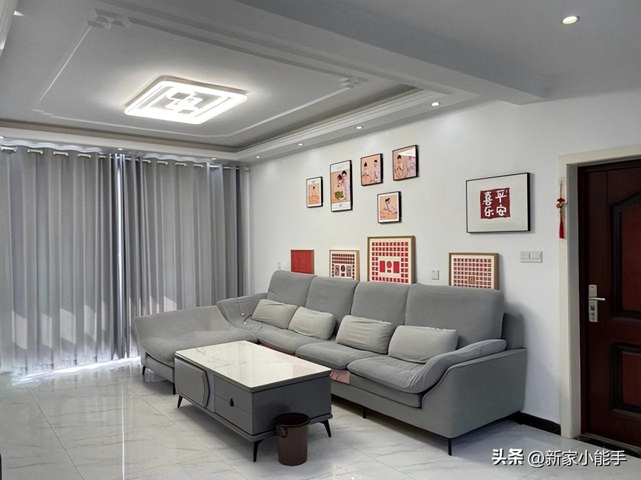 00后婚房，簡單裝修不豪華，室內面積不大，新生活真的很幸福