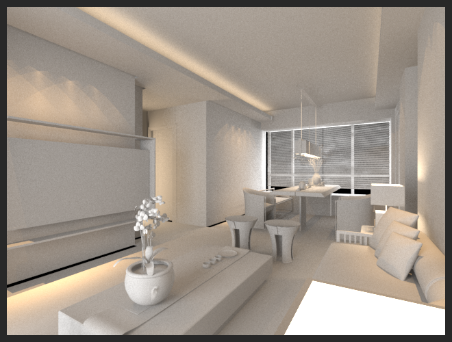 CAD室內設計3D效果圖制作全步驟
