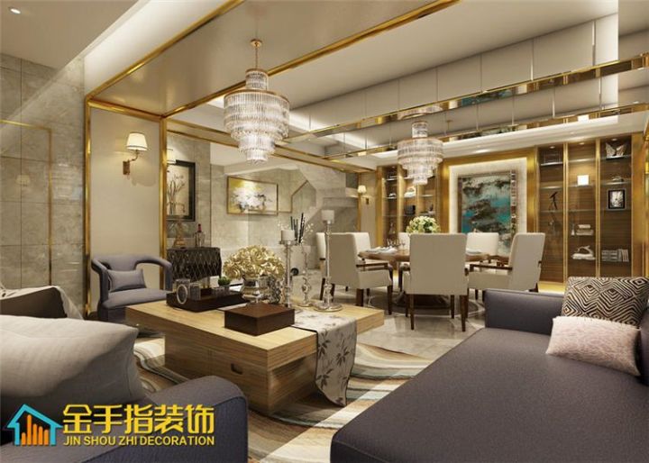 金牌設計師打造低調奢華港式風格洋房裝修鑒賞！